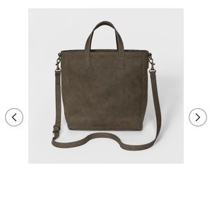 NWOT Olive Green satchel purse